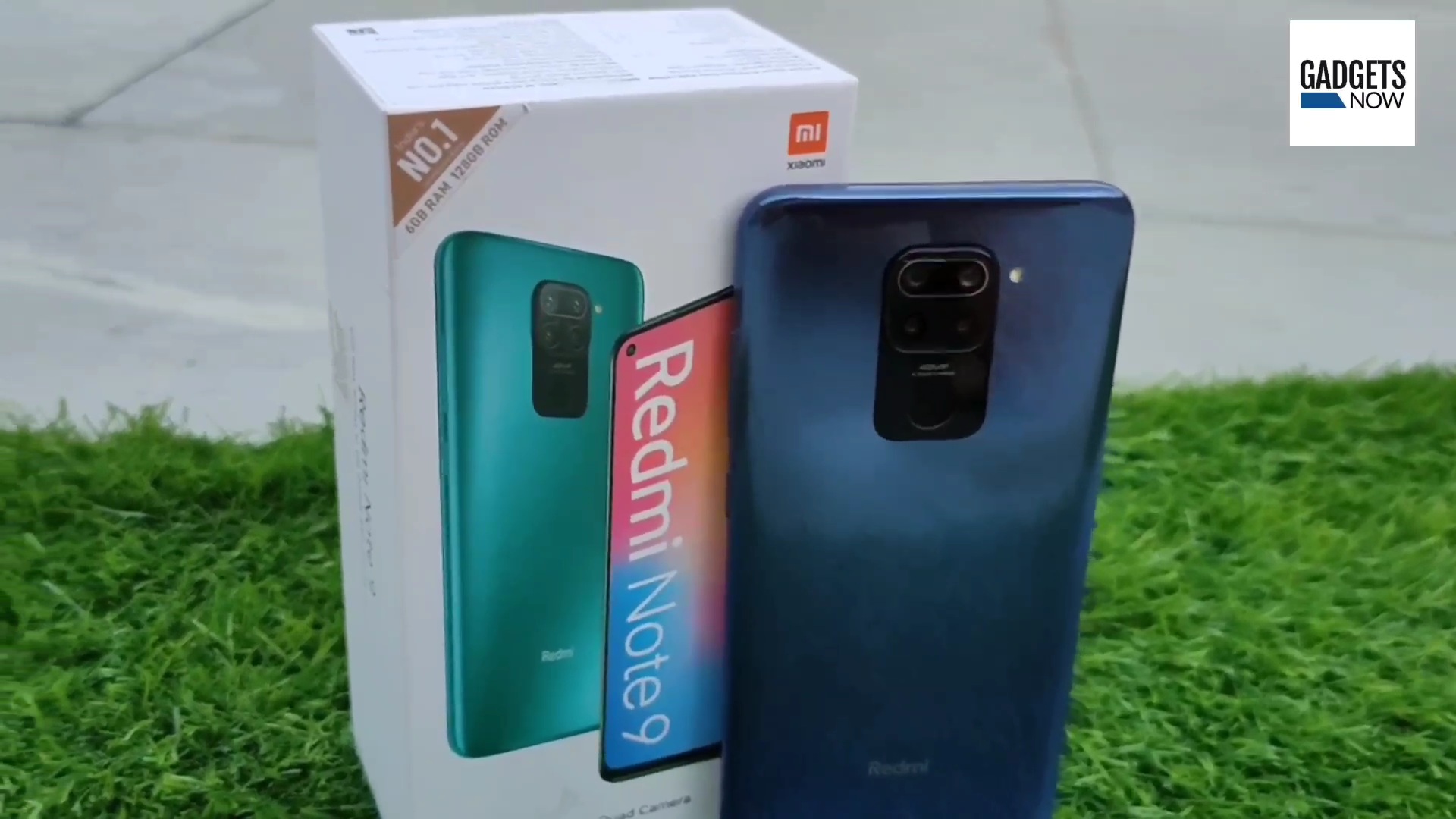 Redmi Note 9 (Pebble Grey, 4GB RAM 128GB Storage) - 48MP Quad